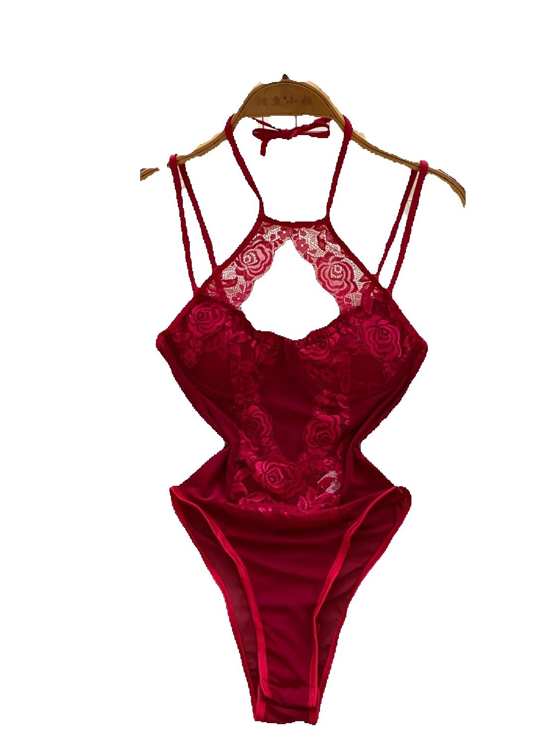Foamlina Pakaian Tidur Wanita  - Lace Teddy Lingerie ulasan dan harga