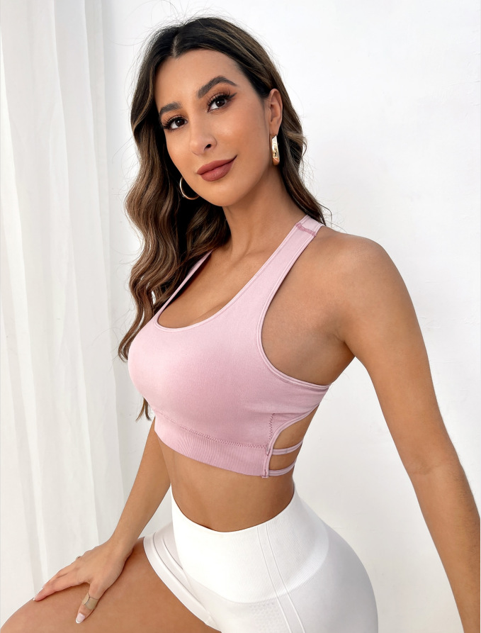 Bra olahraga bernapas atasan k - Push Up Bra Padded ulasan dan harga