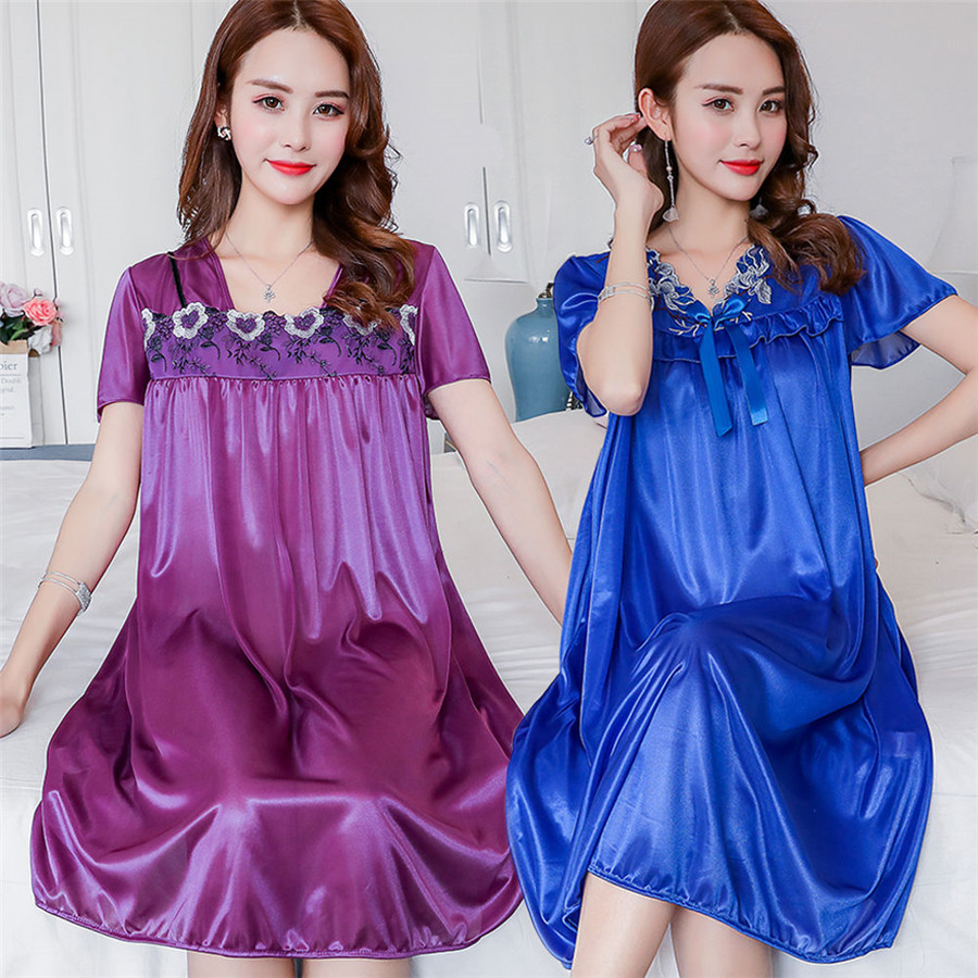 Gaun malam wanita, gaun malam  - Robe Silk Women ulasan dan harga